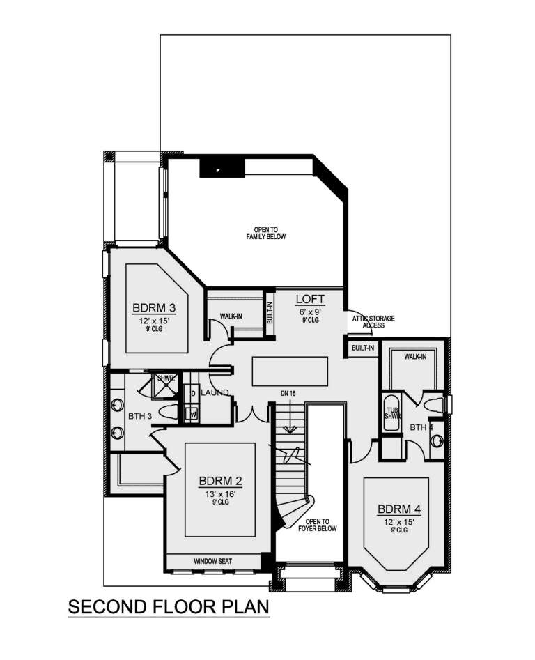 House Plan House Plan #30233 Drawing 2