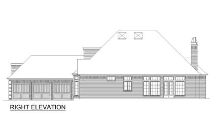 European House Plan #5445-00524 Elevation Photo