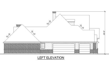 Craftsman House Plan #5445-00525 Elevation Photo
