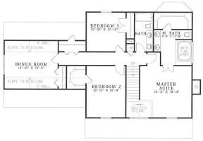 Floorplan 2 for House Plan #110-00085