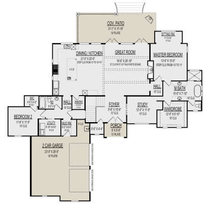 Main Floor  for House Plan #9300-00020
