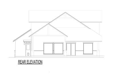Modern Farmhouse House Plan #9300-00022 Elevation Photo