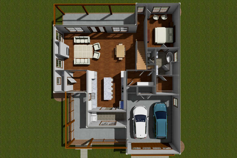 House Plan House Plan #30248 Drawing 3