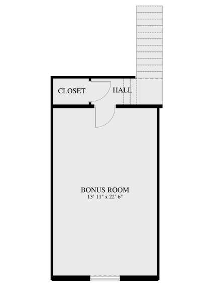 Bonus Room for House Plan #2802-00265