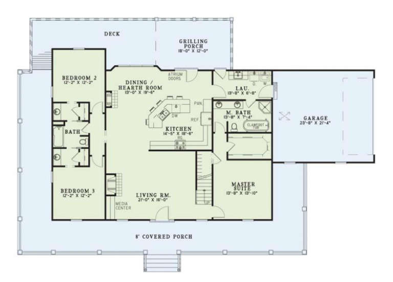 House Plan House Plan #3025 Drawing 1