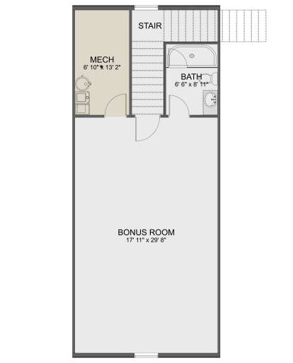 Second Floor for House Plan #2802-00267