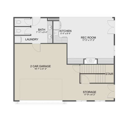 Main Floor  for House Plan #2802-00268
