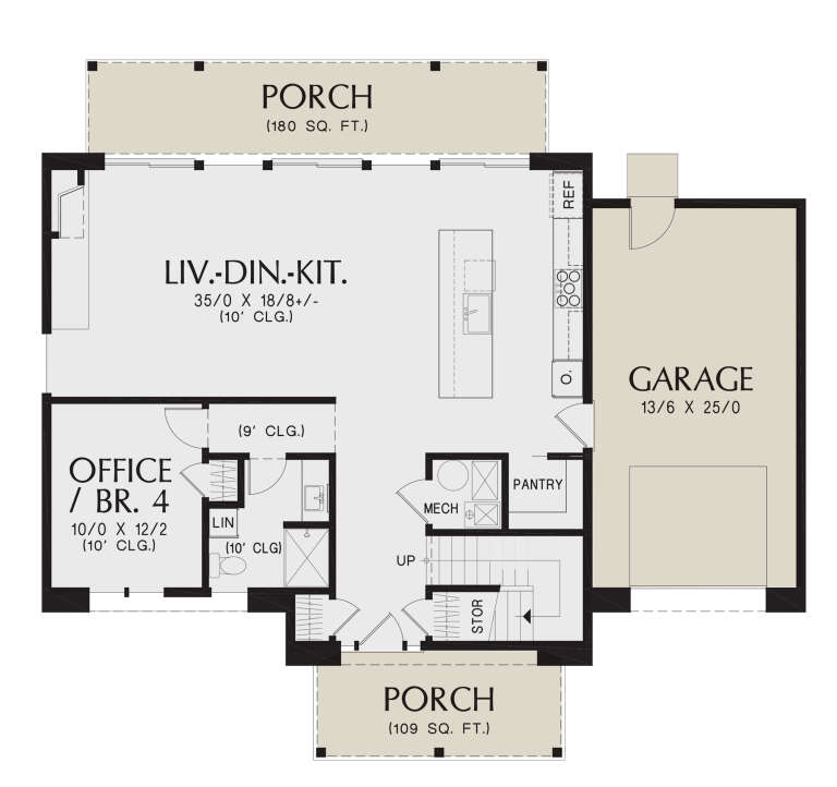 House Plan House Plan #30256 Drawing 1