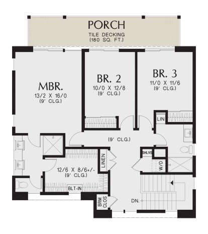 Second Floor for House Plan #2559-01027