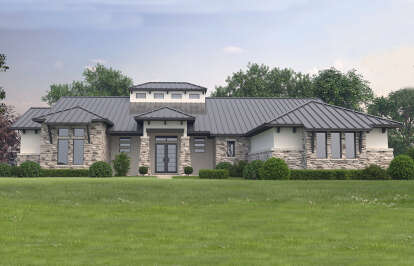 Contemporary House Plan #9300-00025 Elevation Photo