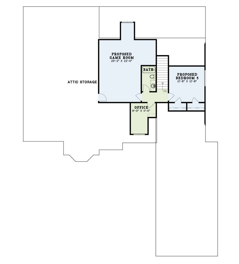 House Plan House Plan #3026 Drawing 2