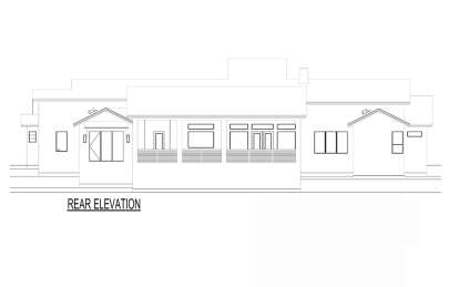 Contemporary House Plan #9300-00026 Elevation Photo