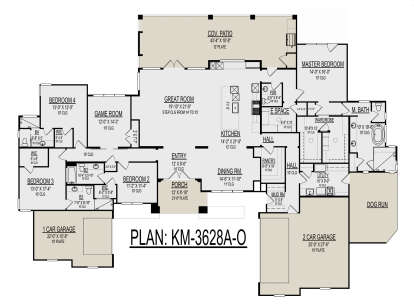 Main Floor for House Plan #9300-00026