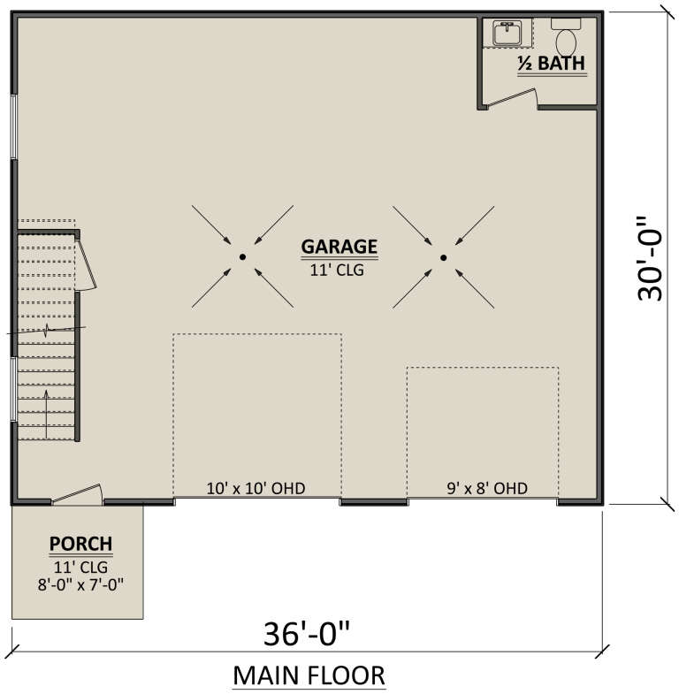 House Plan House Plan #30262 Drawing 1