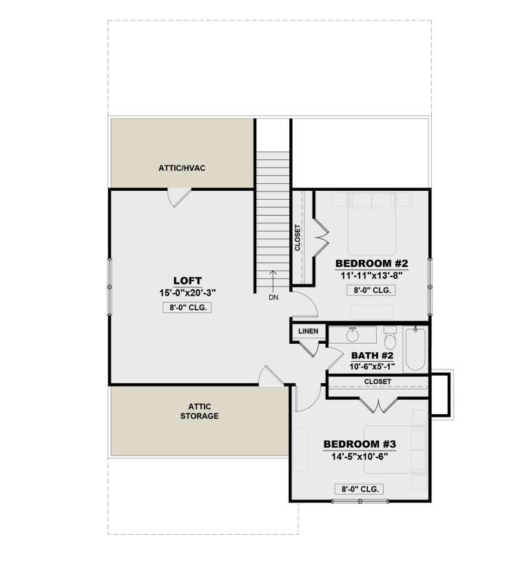 House Plan House Plan #30265 Drawing 2