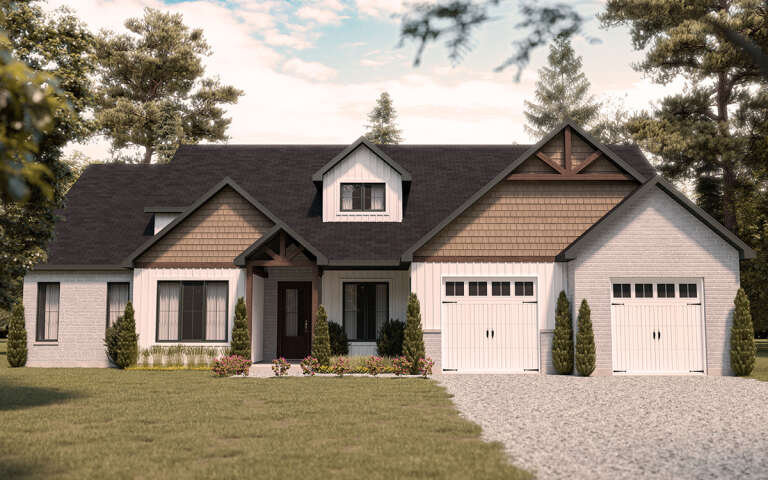 House Plan House Plan #30272 Front Elevation 