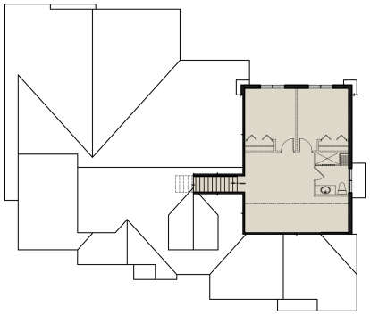 Bonus Room for House Plan #034-01307