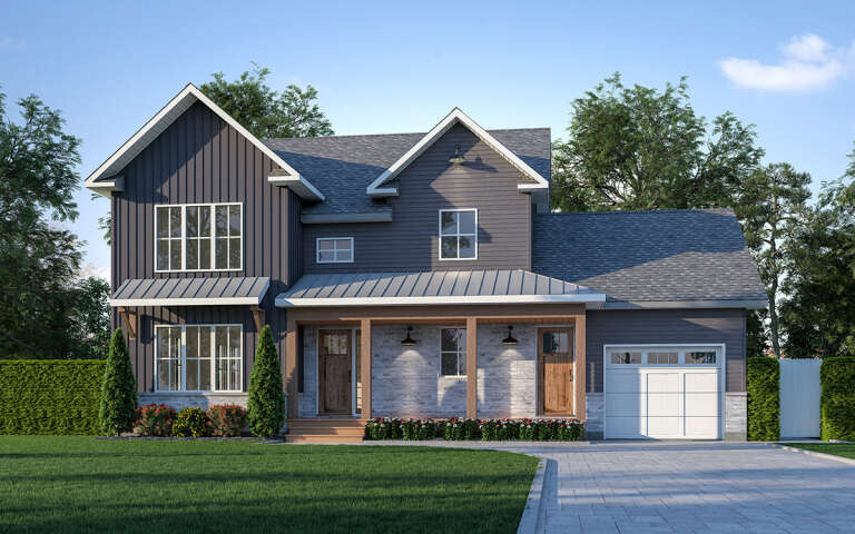 House Plan House Plan #30274 Front Elevation 