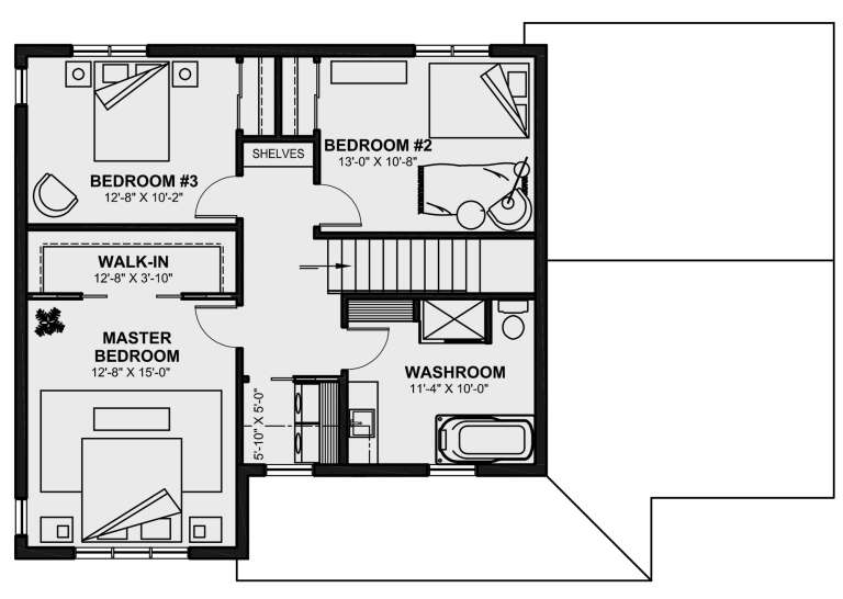 House Plan House Plan #30274 Drawing 2