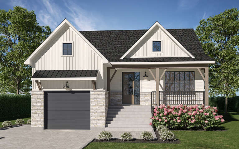 House Plan House Plan #30282 Front Elevation 