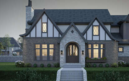 Tudor Plan 2,783 Square Feet, 5-6 Bedrooms, Bathrooms