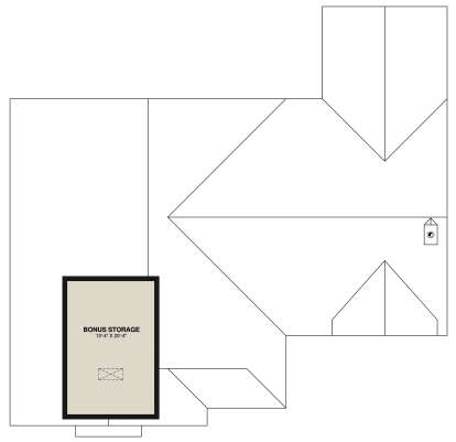 Bonus Room for House Plan #034-01324