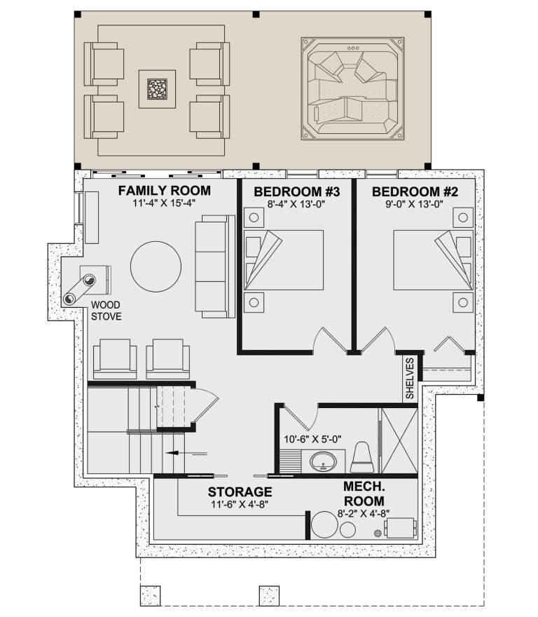House Plan House Plan #30294 Drawing 3