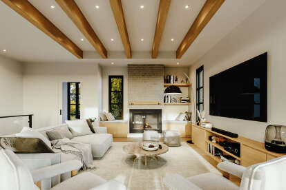 Modern Transitional House Plan #034-01331 Additional Photo