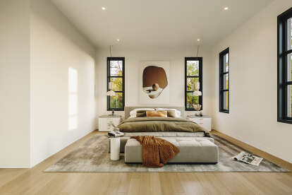 Modern Transitional House Plan #034-01331 Additional Photo
