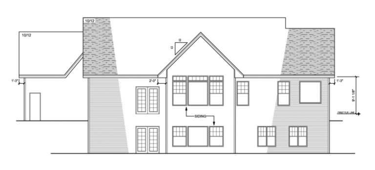 Ranch House Plan #098-00072 Elevation Photo