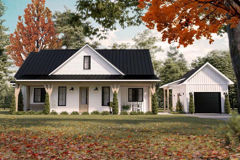 House Plan House Plan #30300 Front Elevation 