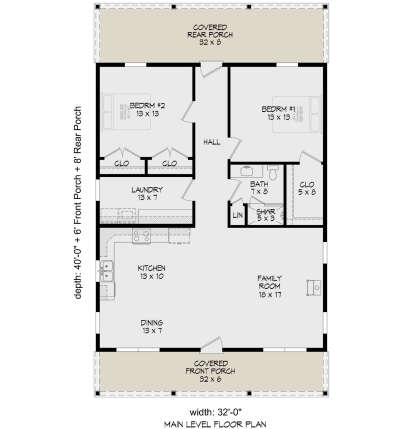 Main Floor  for House Plan #940-00973
