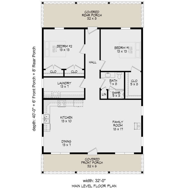 House Plan House Plan #30304 Drawing 1