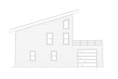 Contemporary House Plan #940-00974 Elevation Photo
