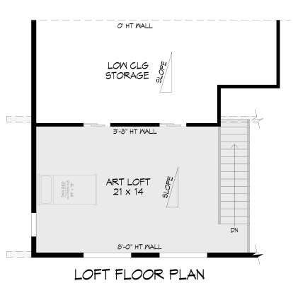 Loft for House Plan #940-00974