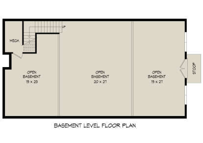 Basement for House Plan #940-00975