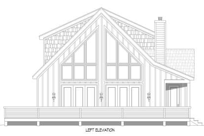 Mountain House Plan #940-00976 Elevation Photo