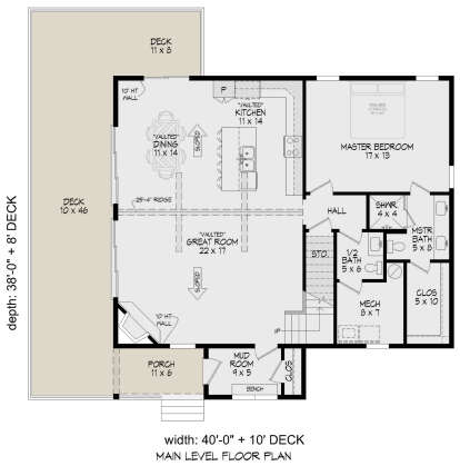 Main Floor  for House Plan #940-00976