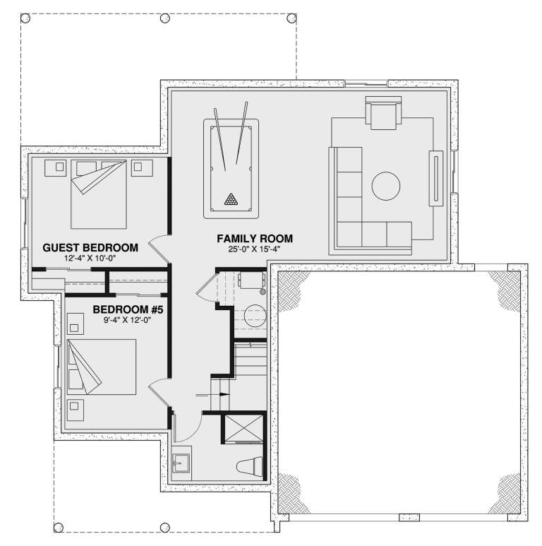 House Plan House Plan #30311 Drawing 3