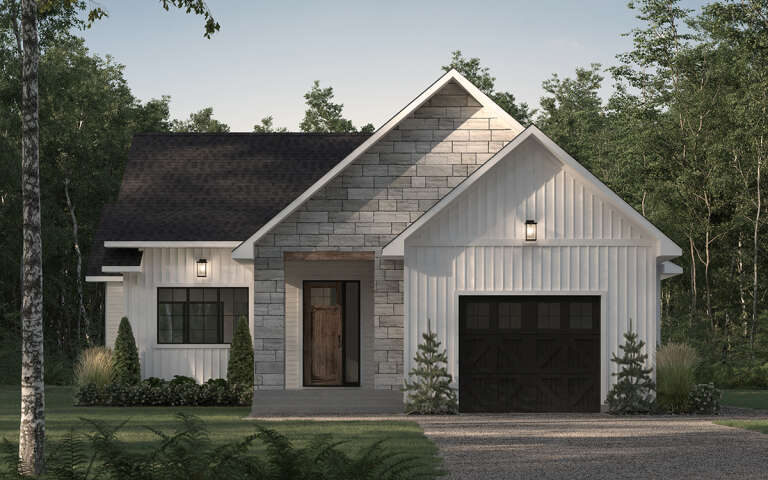 House Plan House Plan #30312 Front Elevation 