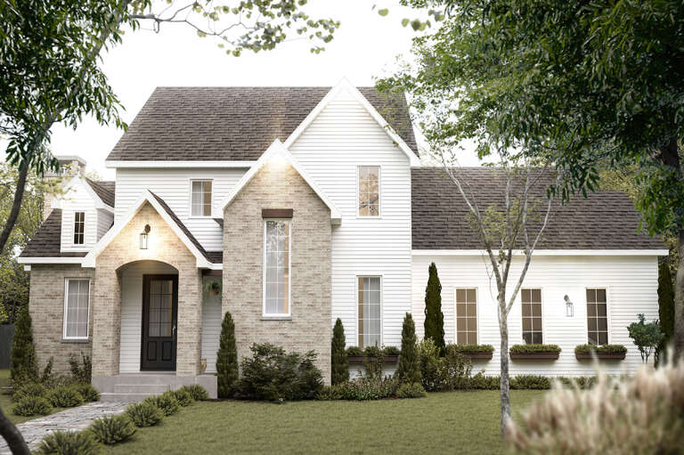House Plan House Plan #30320 Front Elevation 