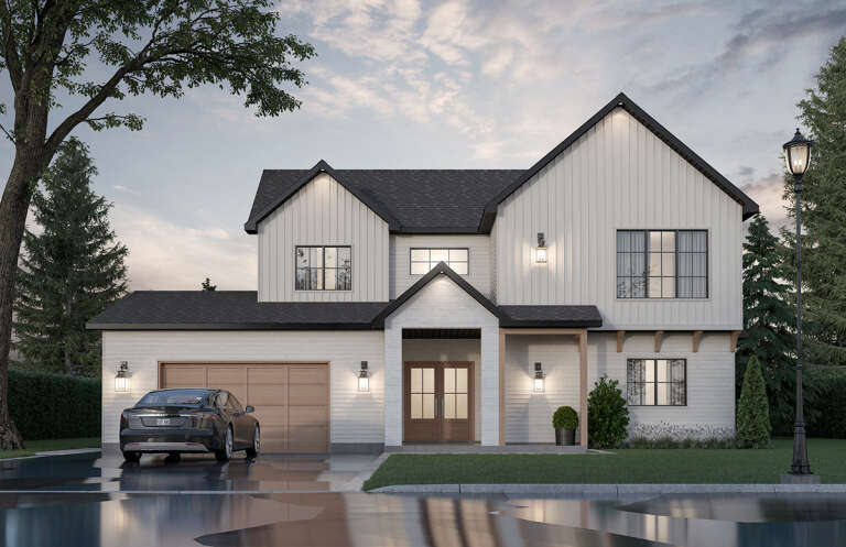 House Plan House Plan #30321 Front Elevation 