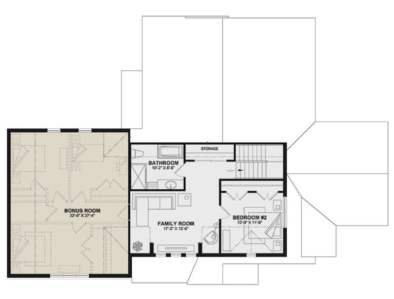 House Plan House Plan #30324 Drawing 2