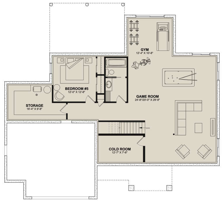 House Plan House Plan #30325 Drawing 3
