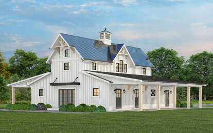 Barn House Plan #196-00005 Elevation Photo