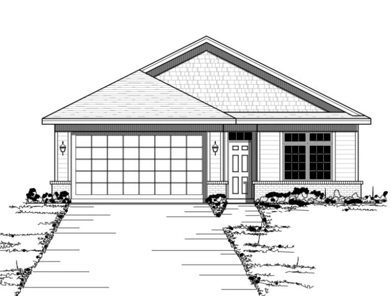 House Plan House Plan #3034 Front Elevation