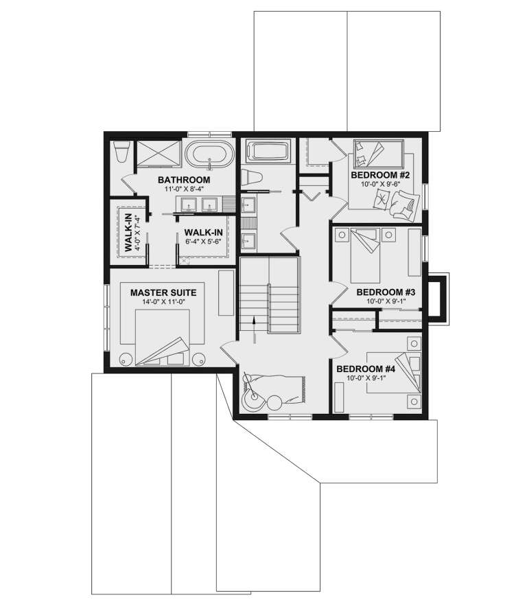 House Plan House Plan #30340 Drawing 2