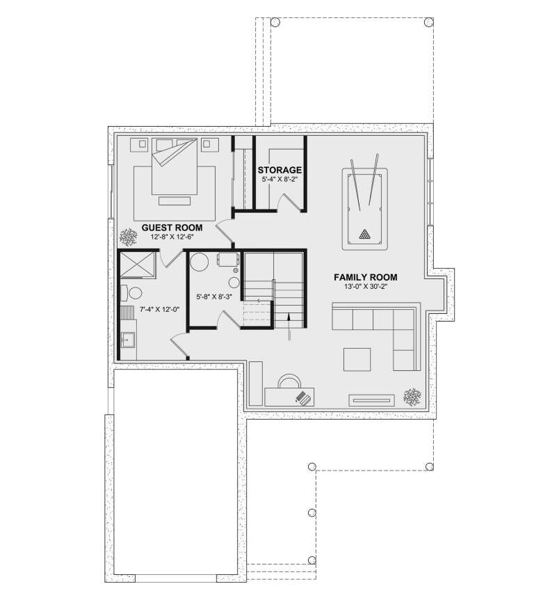 House Plan House Plan #30340 Drawing 3