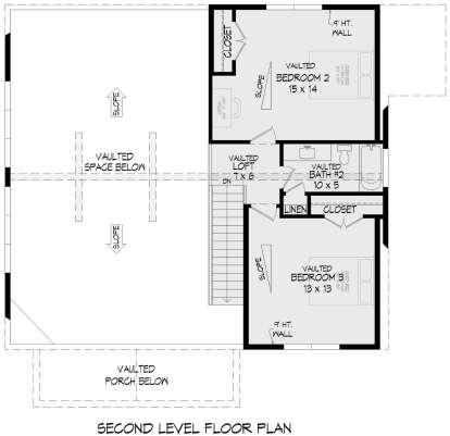 Second Floor for House Plan #940-00979