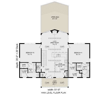Main Floor  for House Plan #940-00982